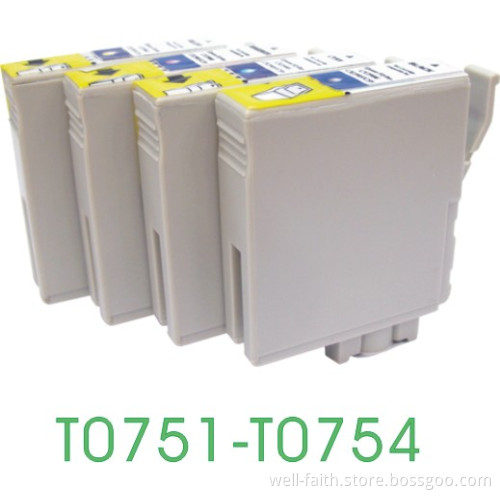 Compatible Inkjet Cartridges for Epson T0751-754